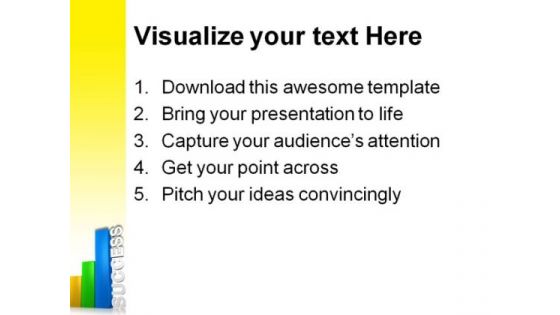 Bar Graphs Success Business PowerPoint Themes And PowerPoint Slides 0411