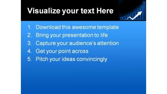 Bargraph With Arrow Success PowerPoint Templates And PowerPoint Backgrounds 0311