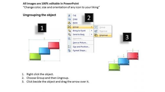 Basic Marketing Concepts 3 Step Business Process Strategic Planning Template