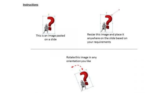 Basic Marketing Concepts 3d Man Thinking Position Character