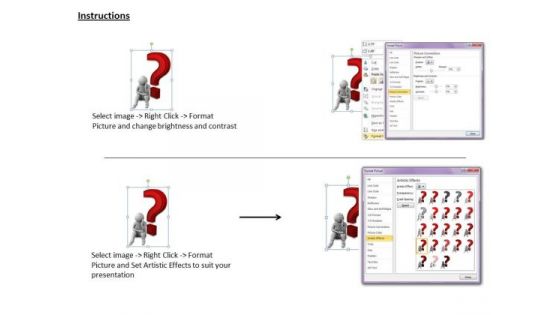 Basic Marketing Concepts 3d Man Thinking Position Character