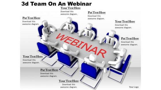 Basic Marketing Concepts 3d Team An Webinar Business
