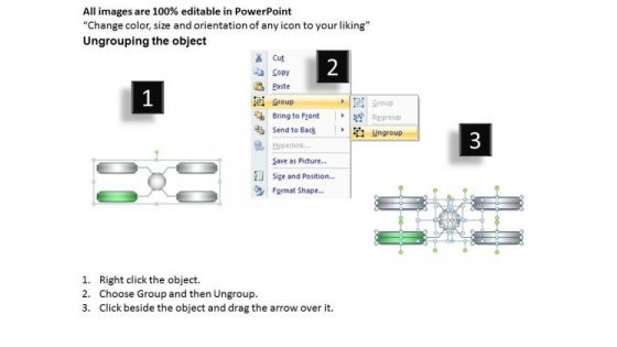 Basic Marketing Concepts One To Many Business Process Diagram Ppt Plan And Strategy