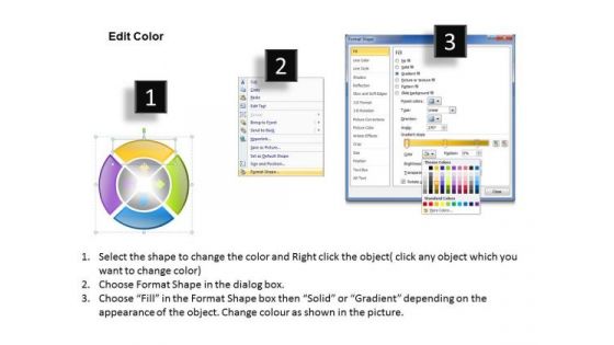 Basic Phases Of The Innovative Process Sample Business Plan Outline PowerPoint Templates