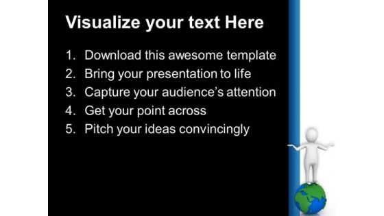 Be A Global Topper In Business PowerPoint Templates Ppt Backgrounds For Slides 0713