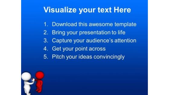 Be A Good Partner For Business Success PowerPoint Templates Ppt Backgrounds For Slides 0613