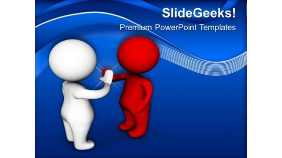Be A Good Partner For Business Success PowerPoint Templates Ppt Backgrounds For Slides 0613