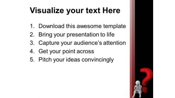 Be A Great Thinker Thought In 3d Design PowerPoint Templates Ppt Backgrounds For Slides 0413