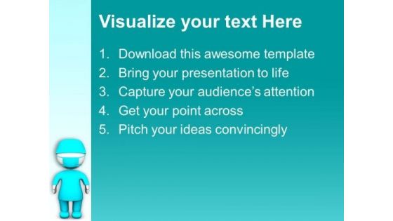 Be A Medical Representative PowerPoint Templates Ppt Backgrounds For Slides 0713