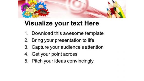 Be An Artist And Creative PowerPoint Templates Ppt Backgrounds For Slides 0613