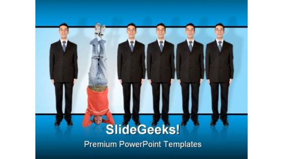 Be Different01 Business PowerPoint Template 0510