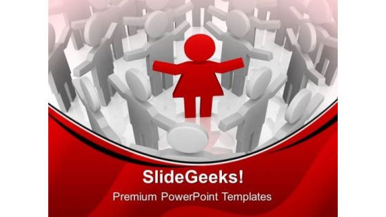 Be Different Concept Business Team PowerPoint Templates Ppt Backgrounds For Slides 0813