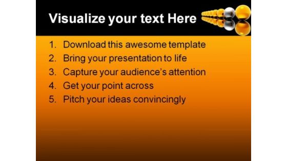 Be Different Sports PowerPoint Template 0610