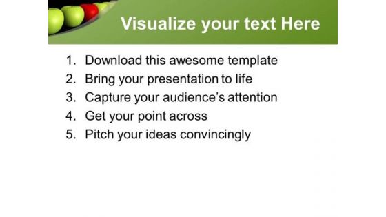 Be Diffrent From Others In Crowd PowerPoint Templates Ppt Backgrounds For Slides 0613