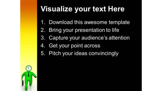 Be Punctual For Success Business PowerPoint Templates Ppt Backgrounds For Slides 0513