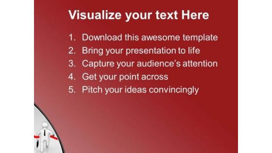 Be Punctual In Business PowerPoint Templates Ppt Backgrounds For Slides 0613