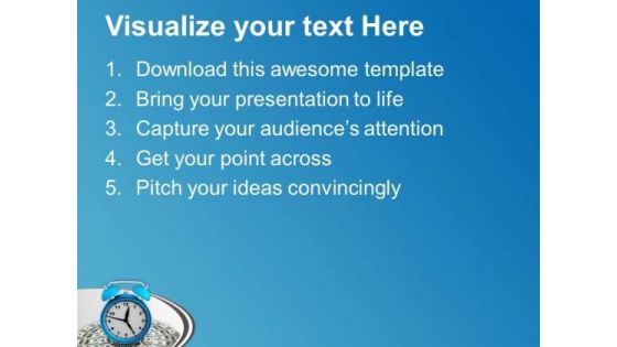 Be Punctual In Life PowerPoint Templates Ppt Backgrounds For Slides 0513