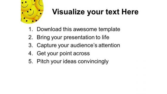 Be Same Like Smilies PowerPoint Templates Ppt Backgrounds For Slides 0613
