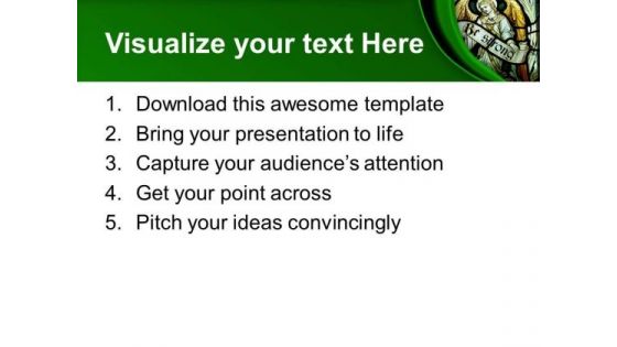 Be Strong Christian PowerPoint Templates And PowerPoint Themes 0712