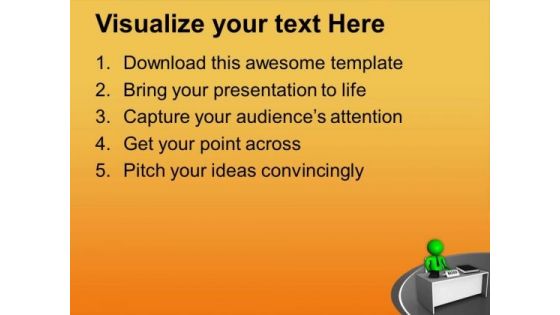 Be The Boss Of Your Own Business PowerPoint Templates Ppt Backgrounds For Slides 0613