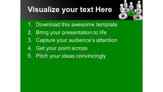 Be The Different In Team PowerPoint Templates Ppt Backgrounds For Slides 0613