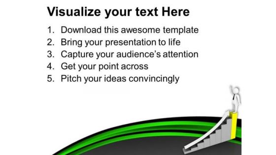 Be The First One To Achieve The Target PowerPoint Templates Ppt Backgrounds For Slides 0713