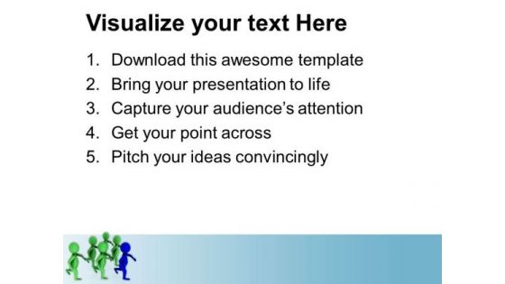 Be The Leader For Global Success PowerPoint Templates Ppt Backgrounds For Slides 0613