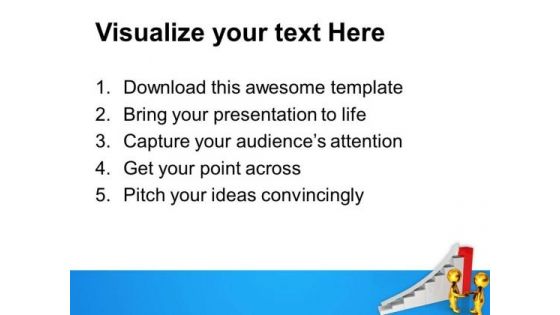 Be The Number One In Business PowerPoint Templates Ppt Backgrounds For Slides 0613