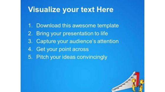 Be The Number One In Business PowerPoint Templates Ppt Backgrounds For Slides 0613