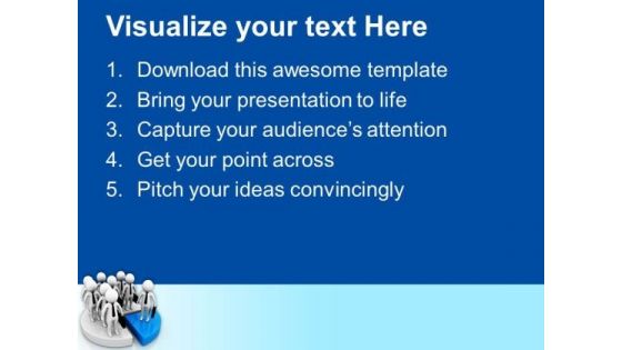 Be The Part Of Majority PowerPoint Templates Ppt Backgrounds For Slides 0413