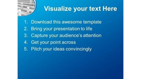 Be The Winner In Business Race PowerPoint Templates Ppt Backgrounds For Slides 0513