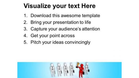 Be The Winner In Team PowerPoint Templates Ppt Backgrounds For Slides 0713