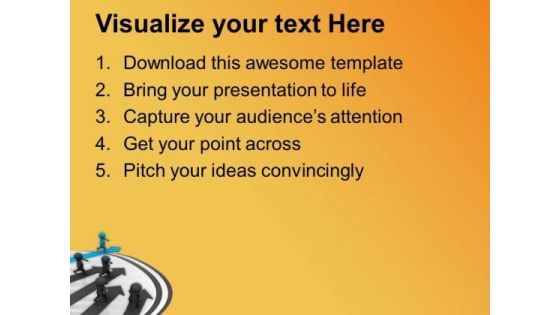 Be The Winner Of Race For Financial Growth PowerPoint Templates Ppt Backgrounds For Slides 0613