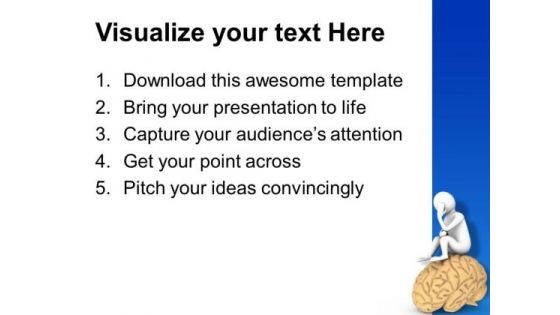 Be Thoughtful For Business Growth PowerPoint Templates Ppt Backgrounds For Slides 0613