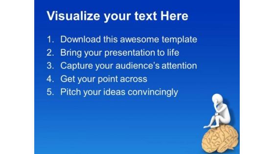 Be Thoughtful For Business Growth PowerPoint Templates Ppt Backgrounds For Slides 0613