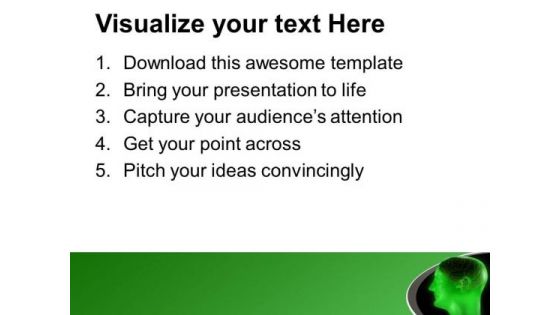 Be Thoughtful For Success And Growth PowerPoint Templates Ppt Backgrounds For Slides 0613