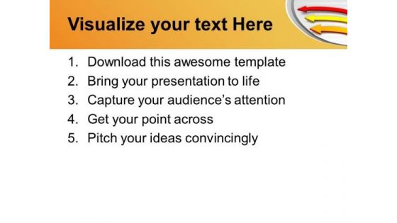 Be Unidirectional In Business PowerPoint Templates Ppt Backgrounds For Slides 0513