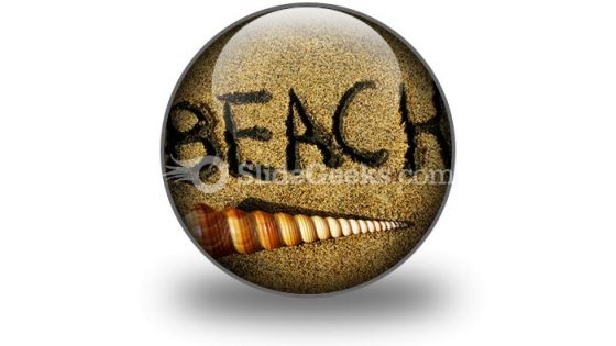 Beach PowerPoint Icon C