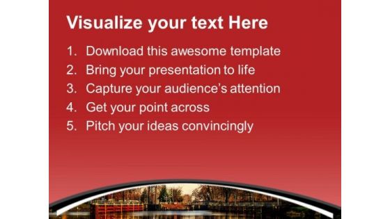 Beautiful Lake View With Sky PowerPoint Templates Ppt Backgrounds For Slides 0713