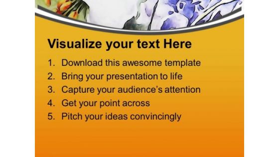 Beautiful Theme For Artistic Presentation PowerPoint Templates Ppt Backgrounds For Slides 0413