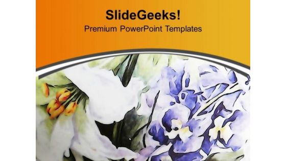 Beautiful Theme For Artistic Presentation PowerPoint Templates Ppt Backgrounds For Slides 0413