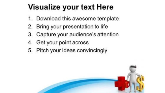 Become A Doctor And Earn Money PowerPoint Templates Ppt Backgrounds For Slides 0613