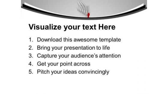 Become A Leader Of Team PowerPoint Templates Ppt Backgrounds For Slides 0513