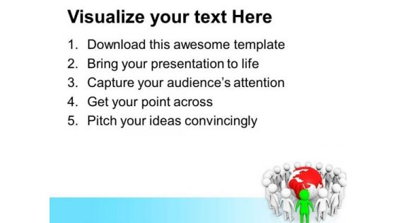 Become A Successful Global Team Leader PowerPoint Templates Ppt Backgrounds For Slides 0813