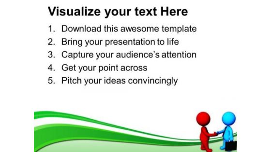 Become The Business Partners PowerPoint Templates Ppt Backgrounds For Slides 0813