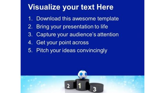 Become The First One In Game PowerPoint Templates Ppt Backgrounds For Slides 0513