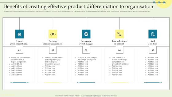 Benefits Of Creating Effective Product Product Techniques And Innovation Clipart PDF