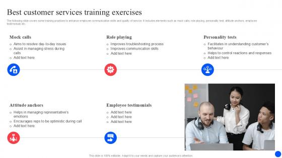 Best Customer Services Training Improving Customer Retention PPT Slide