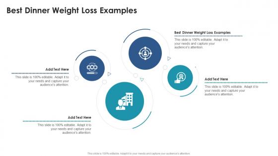 Best Dinner Weight Loss Examples In Powerpoint And Google Slides Cpb