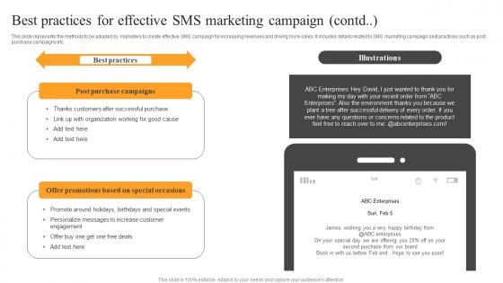 Best Practices Effective SMS Text Message Advertising Solutions Enhancing Elements Pdf